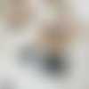 Boite de 6 lingettes démaquillantes coton imprimé et nid d'abeilles - destockage