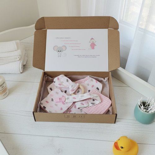Coffret naissance/box naissance 6 lingettes