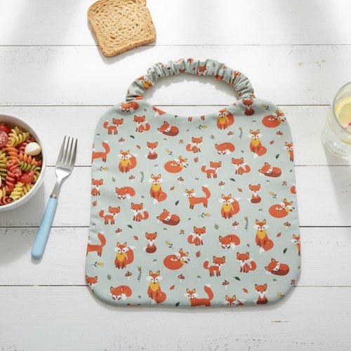 Serviette de cantine élastique coton imprimé