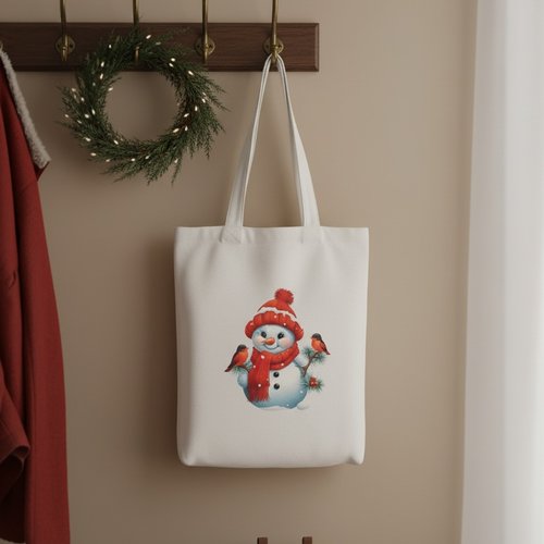 Sac tote bag de noël