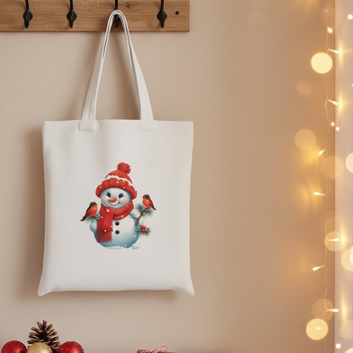 Sac tote bag de noël
