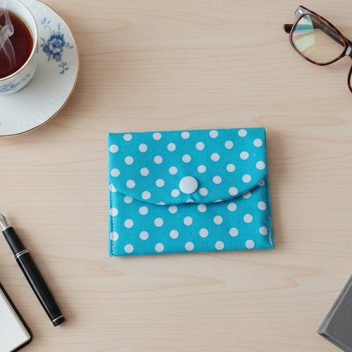 Porte carte ou monnaies tissus coton