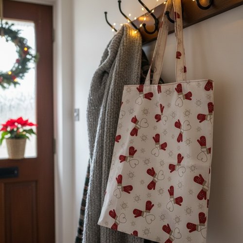 Sac tote bag de noël