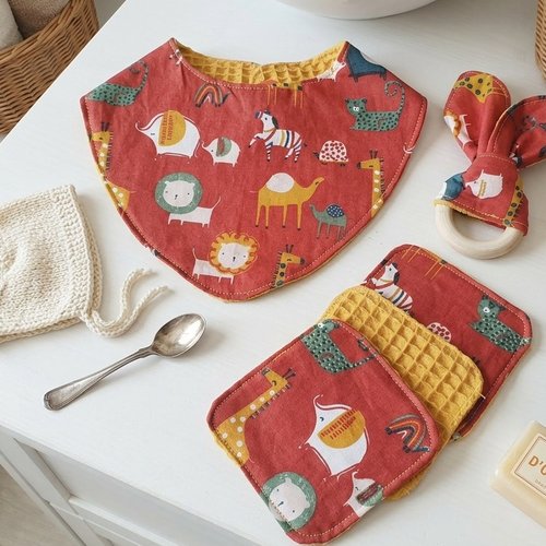 Coffret naissance/box naissance 6 lingettes