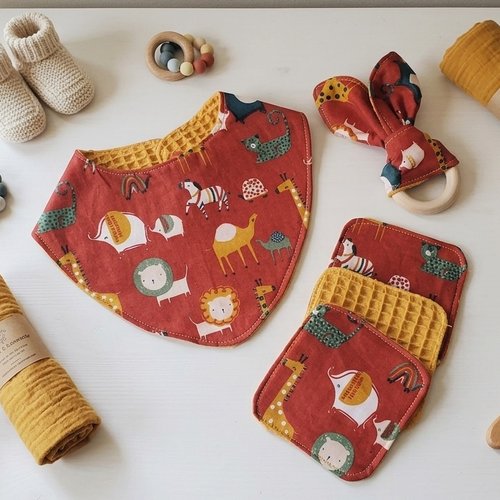 Coffret naissance/box naissance 6 lingettes