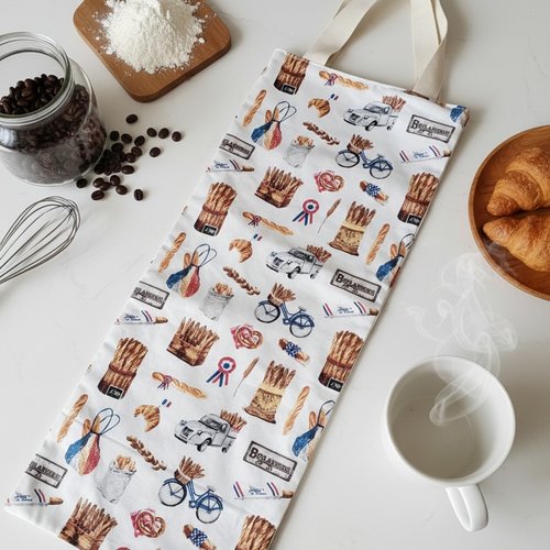 Sac à pains motifs baguettes