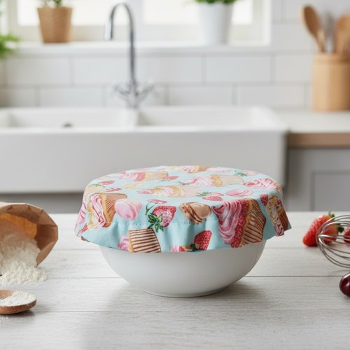 Petite charlotte alimentaire coton et doublé tissu pul