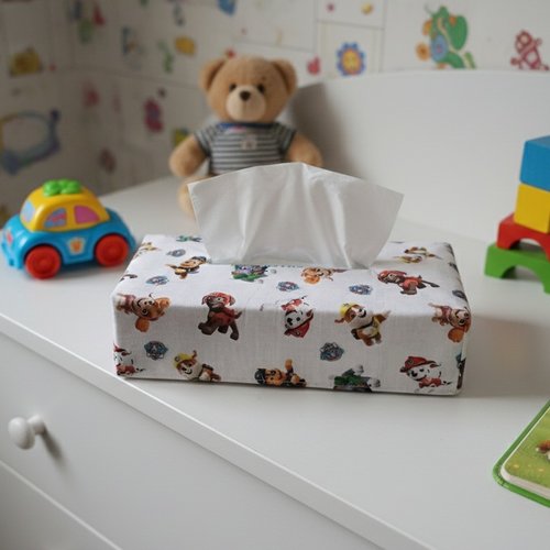 Housse pour boite à mouchoirs