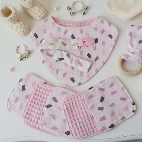 Coffret naissance/box naissance 6 lingettes
