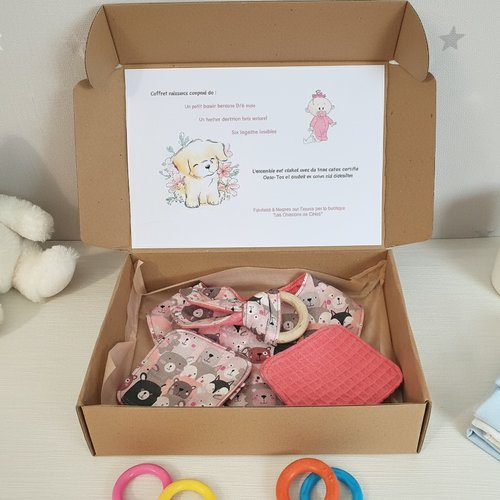 Coffret naissance/box naissance 6 lingettes