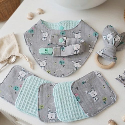 Coffret naissance/box naissance 6 lingettes