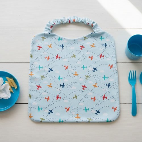 Serviette de cantine élastique coton imprimé