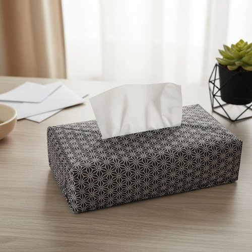 Housse pour boite à mouchoirs coton imprimé