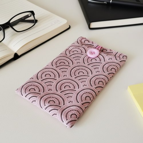 Housse/étui rembourré téléphone portable/étui à lunettes