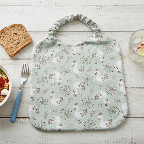 Serviette de cantine élastique coton imprimé