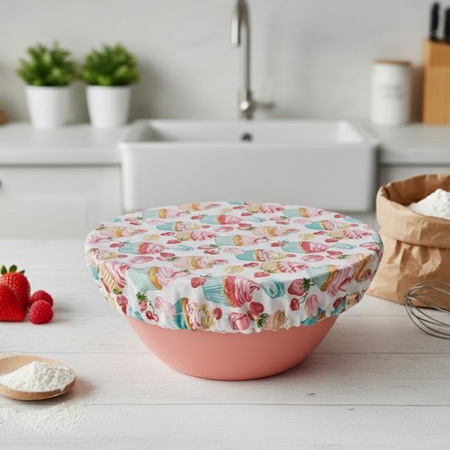 Charlotte alimentaire coton et doublé tissu pul