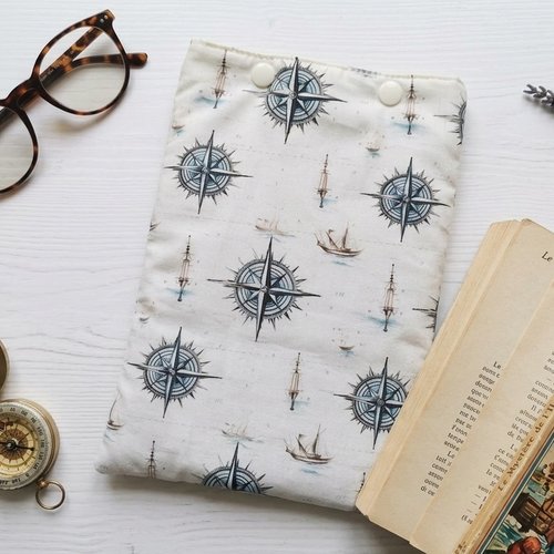 Pochette à livre coton et rembourré