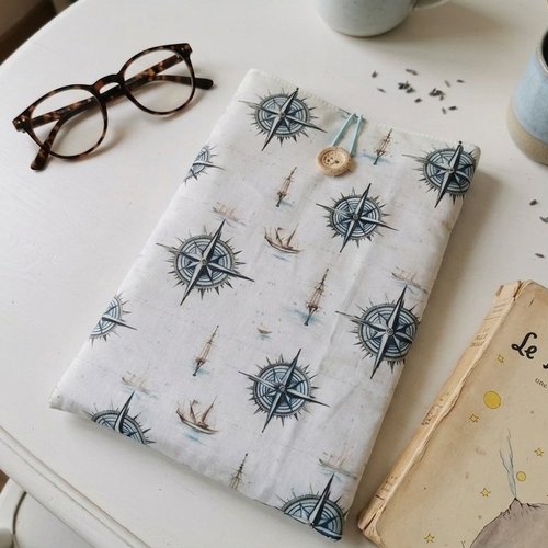 Pochette à livre coton et rembourré
