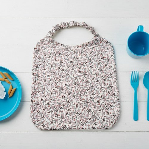 Serviette de cantine élastique coton imprimé
