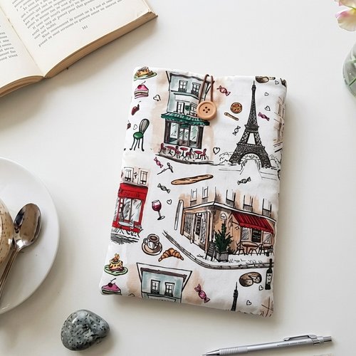 Pochette à livre coton et rembourré