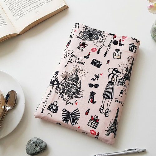 Pochette à livre coton et rembourré