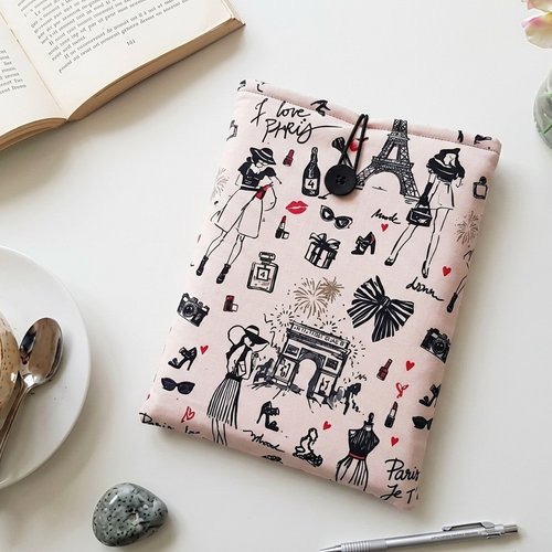 Pochette à livre coton et rembourré