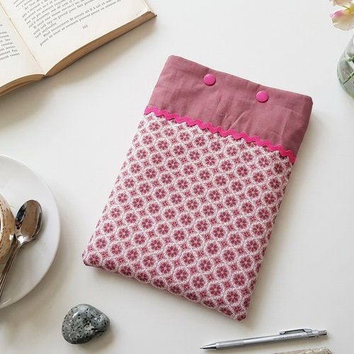Pochette à livre coton et rembourré