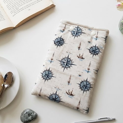 Pochette à livre coton et rembourré