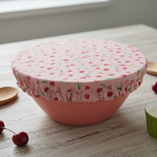 Charlotte alimentaire coton et doublé tissu coton enduit