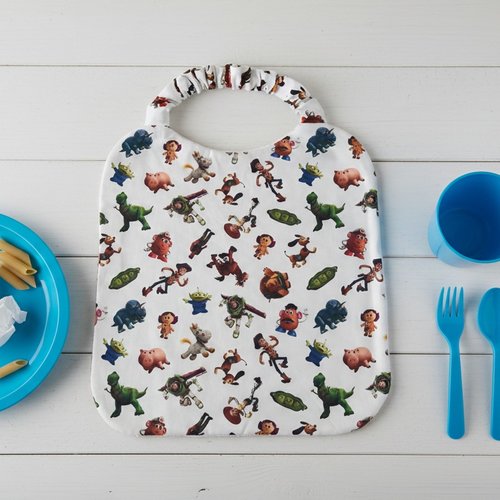 Serviette de cantine élastique coton imprimé toy story