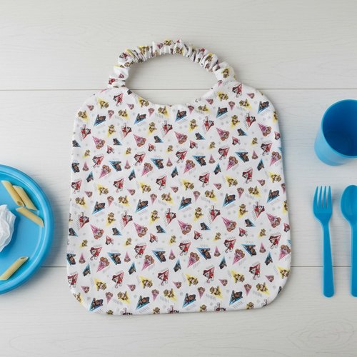 Serviette de cantine élastique coton imprimé pat patrouille