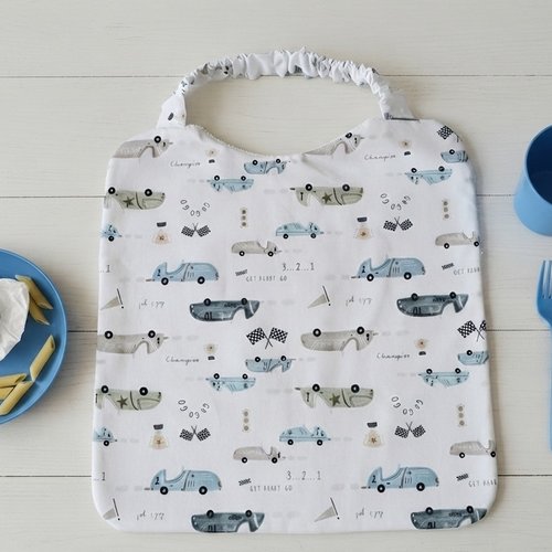 Serviette de cantine élastique coton imprimé