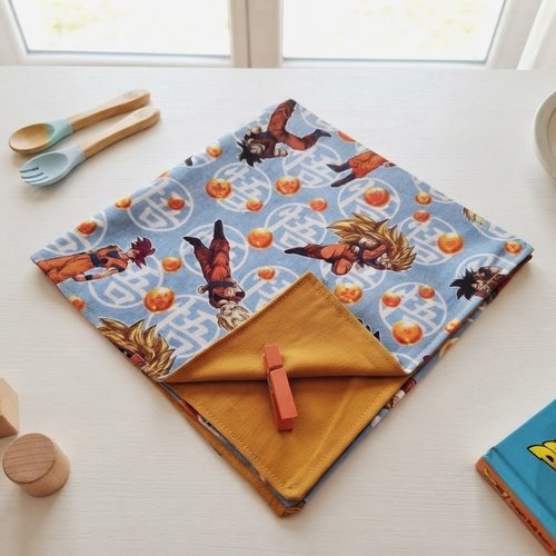 Serviette de table pour enfants dragon ball z