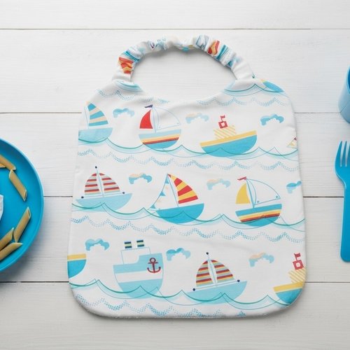 Serviette de cantine élastique coton imprimé