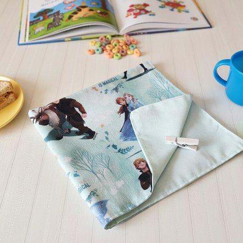 Serviette de table pour enfants reine des neiges