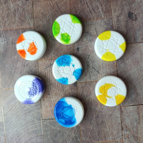 Palets des 7 chakras