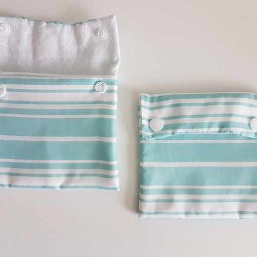 2 pochettes pour serviettes hygiénique