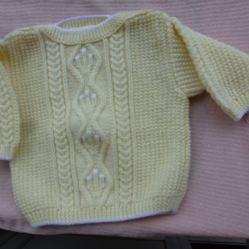 Pull bébé 6/12 mois