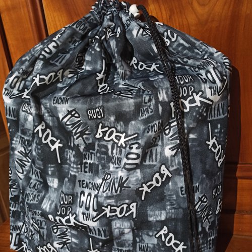 Sac à linge sale imperméable rock