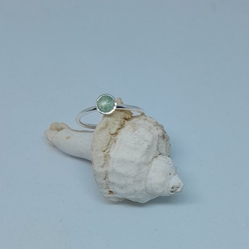 Bague aventurine création unique