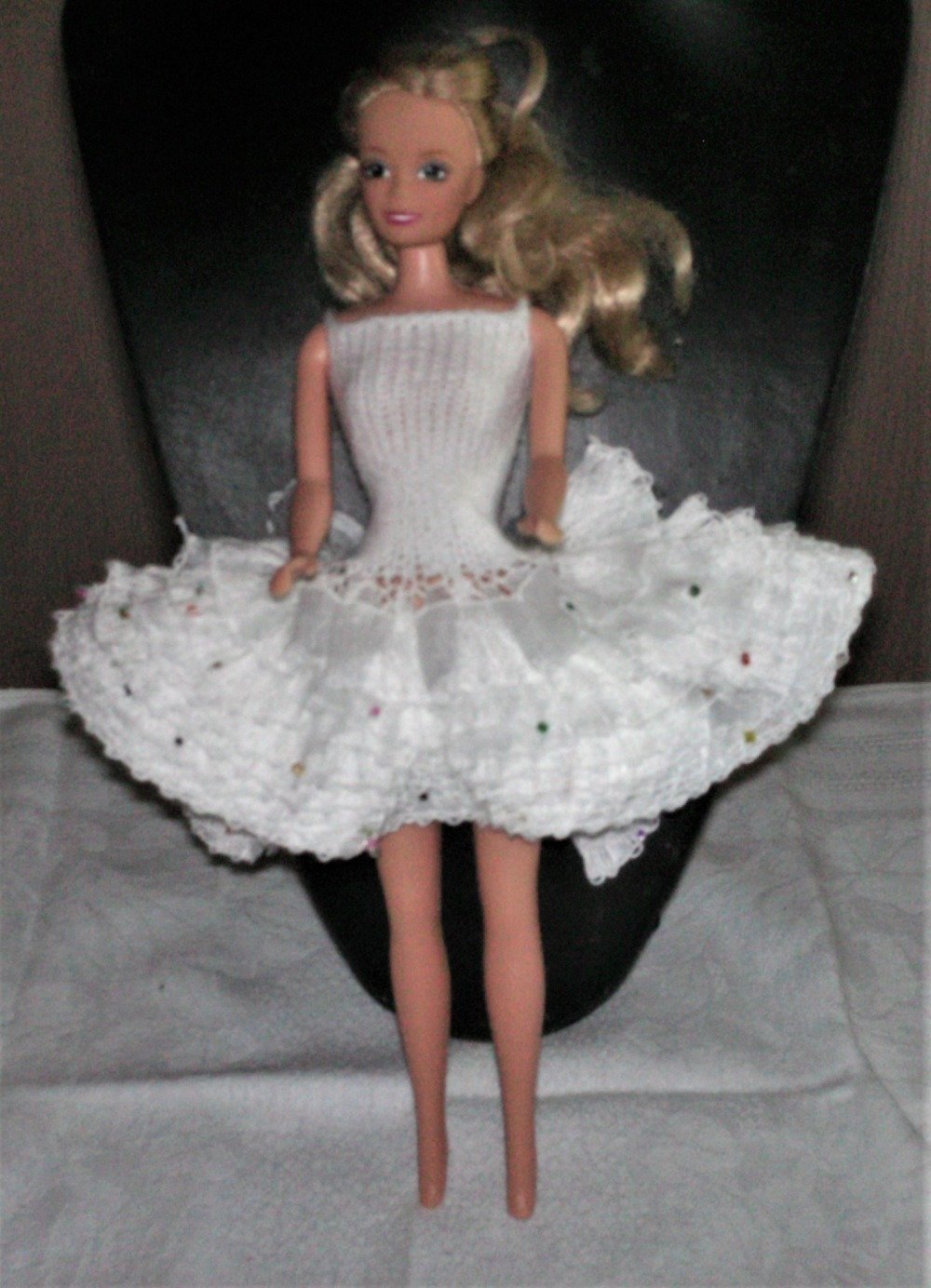 robe froufrou volants