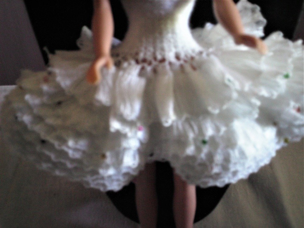robe froufrou volants