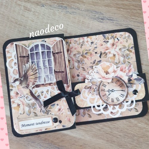 Carte Anniversaire Vintage Shabby Un Grand Marche