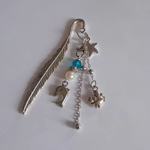 Marque-page bijou "brise marine"