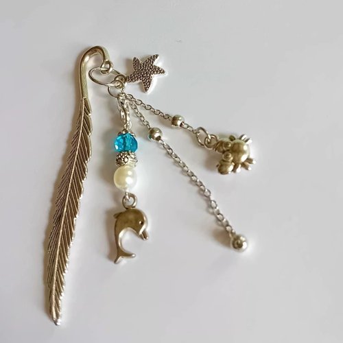 Marque-page bijou "brise marine"