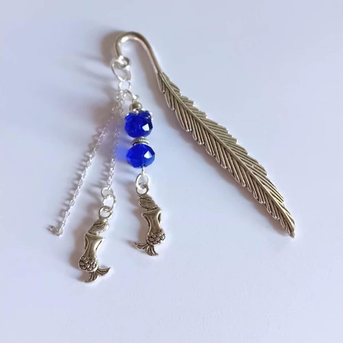 Marque page abysses bleus (sirènes)