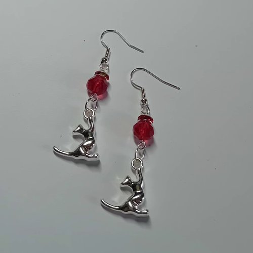 Boucles d'oreilles mon chaton