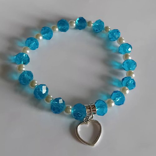 Bracelet "cœur céleste"