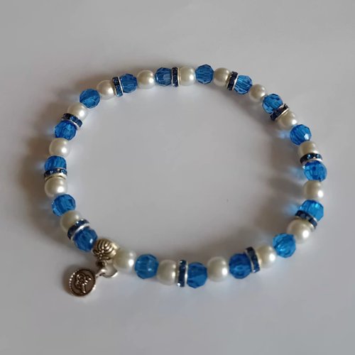 Bracelet "azur & pureté"