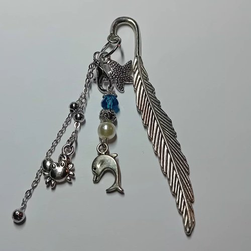 Marque page thème la mer